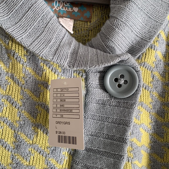 Kimchi & Blue Vintage Houndstooth Sweatercoat 🧵 - Picture 6 of 6